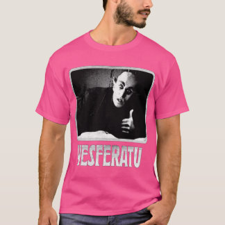 Camiseta Yesferatu engraçado Nosferatu gótico positivo horr