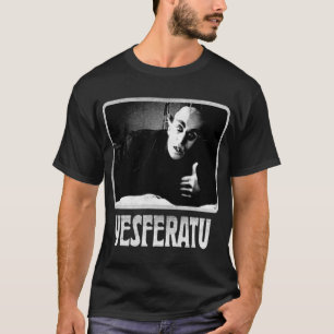 Camiseta Yesferatu engraçado Nosferatu positivo presente gó