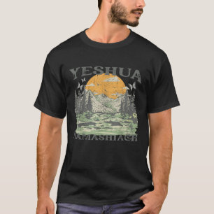 Camiseta Yeshua Hamashiach Jesus Escritura Bíblia Cristã