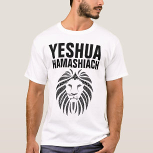 Camiseta YESHUA HAMASHIACH, Leão de t-shirts de Judah