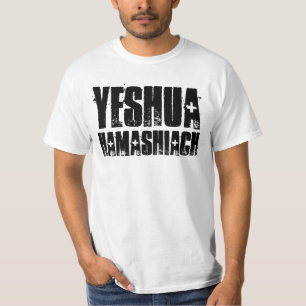 Camiseta YESHUA HAMASHIACH, t-shirts Jesus judeu messiânico