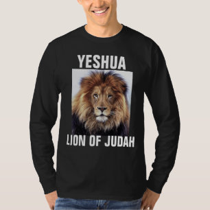 Camiseta YESHUA LION DE JUDÁ Cristão