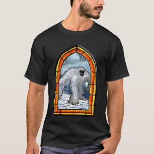 Camiseta Yeti de Vidro Colorido