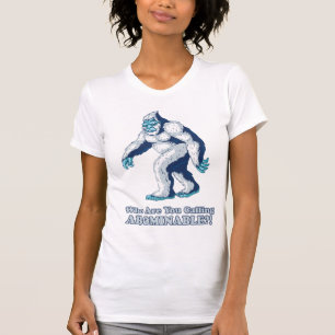 Camiseta Yeti: Quem são você que chama abominável?!