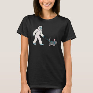 Camiseta Yeti Walking Chinchilla Cryptozoology Pet
