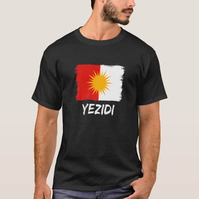 Camiseta Yezidi Flag Ezidi (Frente)