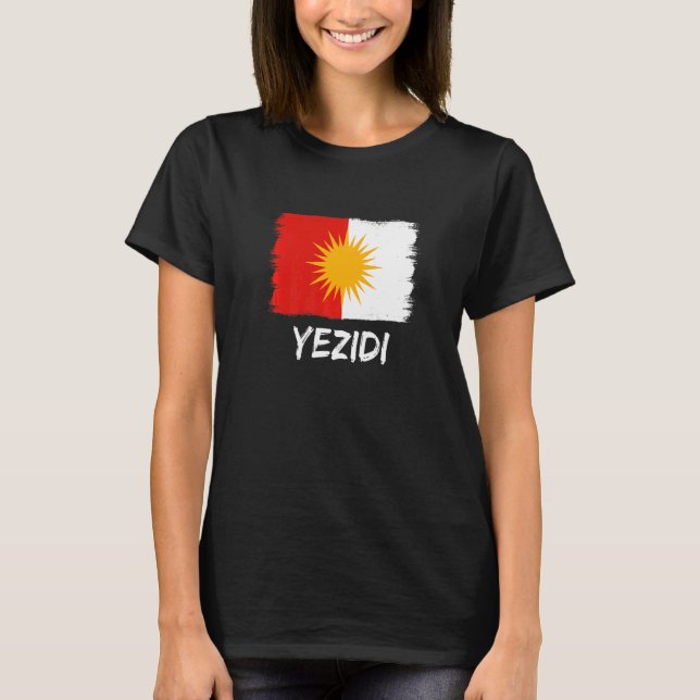 Camiseta Yezidi Flag Ezidi (Frente)