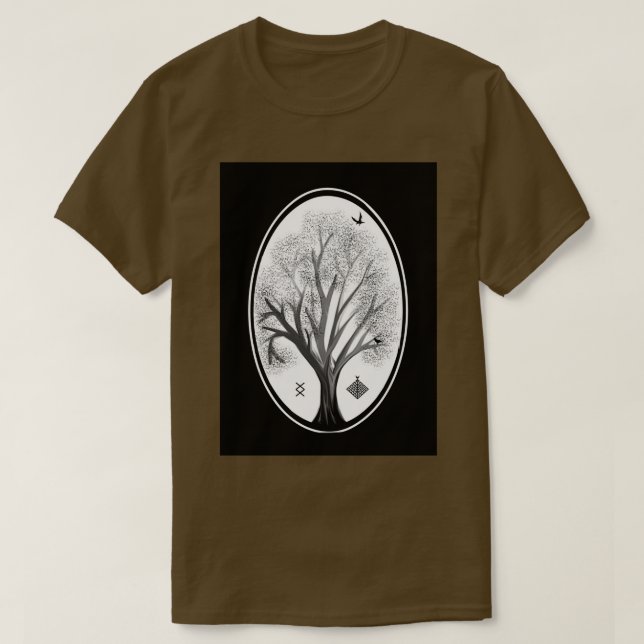 Camiseta Yggdrasil 14 (Frente do Design)