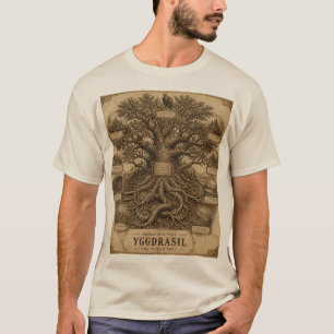 Camiseta Yggdrasil A Árvore do Mundo