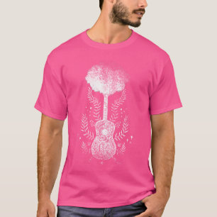 Camiseta Yggdrasil Natureza Árvore Música Da Vida Acústica