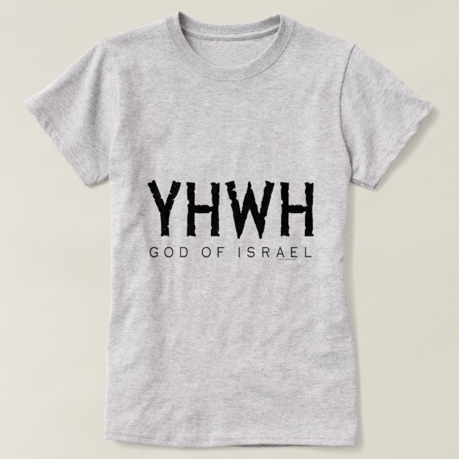 Camiseta YHWH (Jehovah) (Frente do Design)