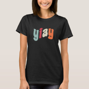 Camiseta YIAY Engraçado Meme Ontem Eu Te Perguntei Em Sigla