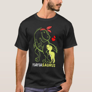 Camiseta Yiayiasaurus Yiayia Tyrannosaurus Dinosaur Baby Mo