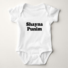 Camiseta Yiddish Shayna Punim