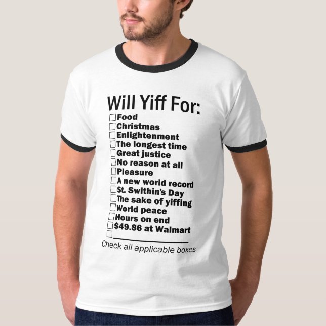 Camiseta YIFF PARA o t-shirt (Frente)
