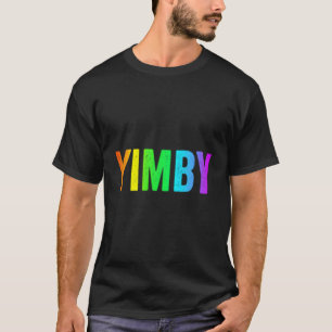 Camiseta Yimby Sim No Meu Quintal Lgbtq Rainbow Urban Housi