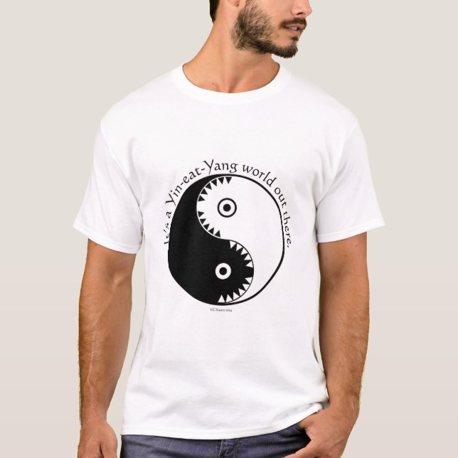 Camiseta Yin-comer-Yang (Frente)