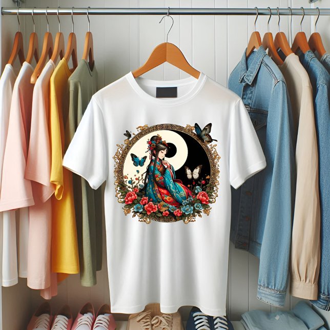 Camiseta Yin e Yang T-shirt (Yin and Yang T-shirt )