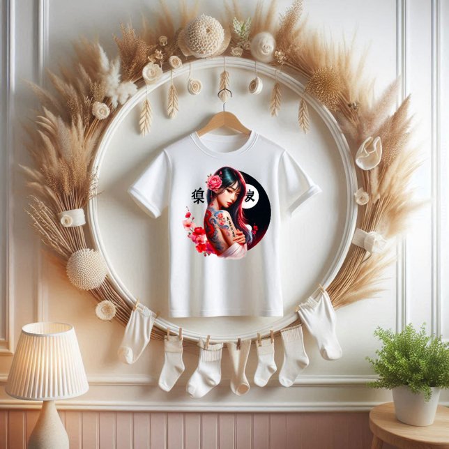 Camiseta Yin e Yang T-shirt (Yin and Yang T-shirt )