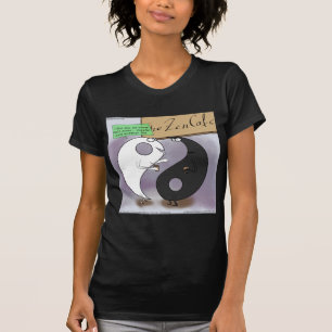 Camiseta Yin Encontra Yang Zen Divertido