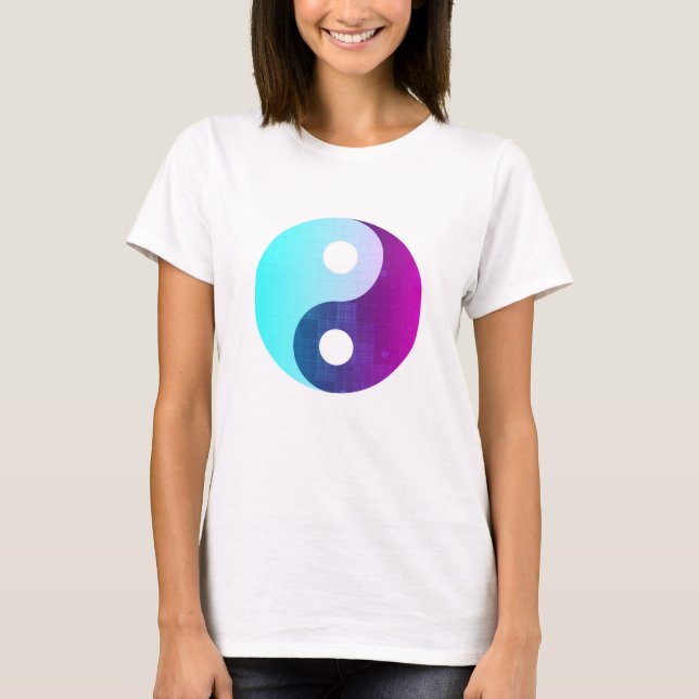 Camiseta Yin Tang Ciberpunk (Frente)