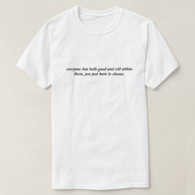 camiseta yin yang (Frente do Design)
