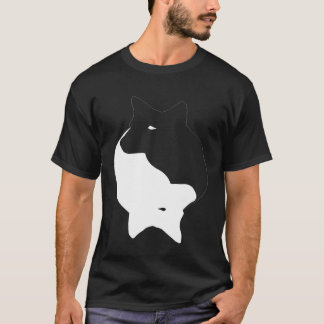 Camiseta Yin Yang Australiano Cattle Dog Heeler Símbolo Zen