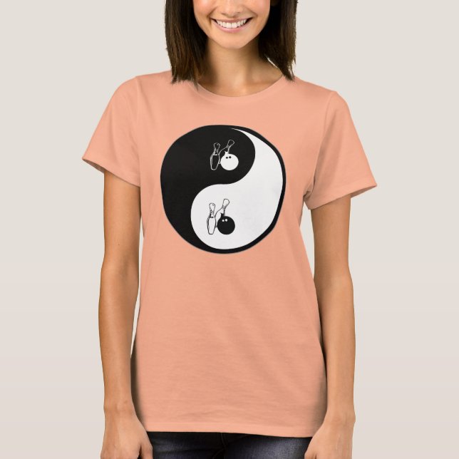Camiseta Yin Yang Boliche (Frente)