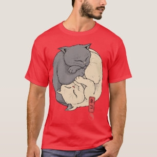 Camiseta Yin Yang Cats