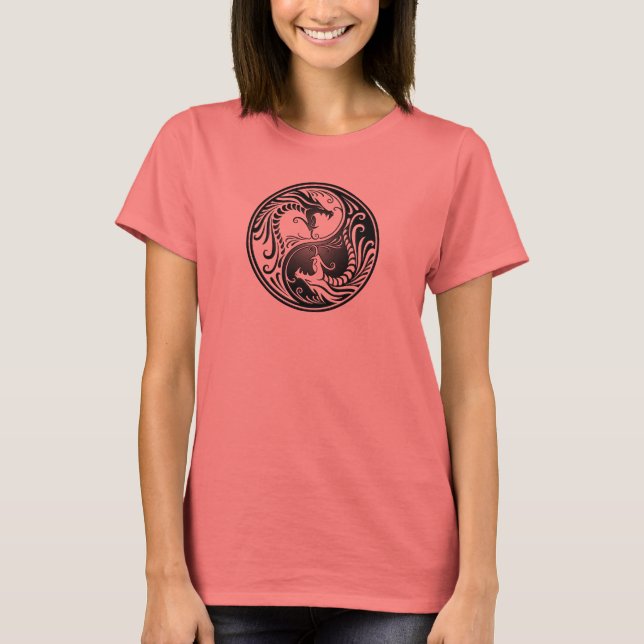 Camiseta Yin Yang Dragon (Frente)