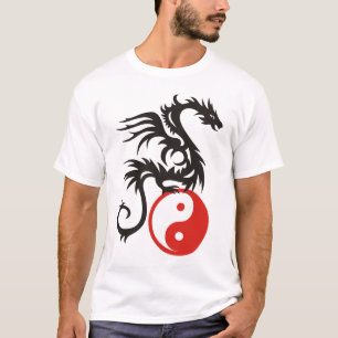 Camiseta Yin & Yang Dragon