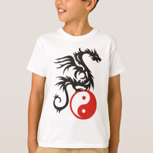 Camiseta Yin & Yang Dragon