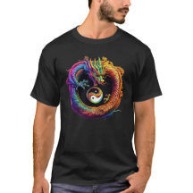 Yin Yang Dragon T-Shirt