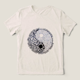 Camiseta Yin Yang Equilíbrio (desenho autoral)