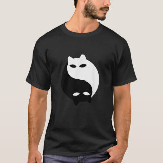 Camiseta Yin Yang Funny Cat Yoga Zen Cat Owner Lover Cat