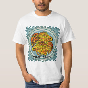 Camiseta Yin Yang Goldfish