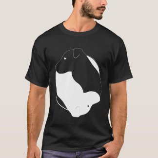 Camiseta Yin Yang Jack Russell Funny JRT Símbolo Zen Medita