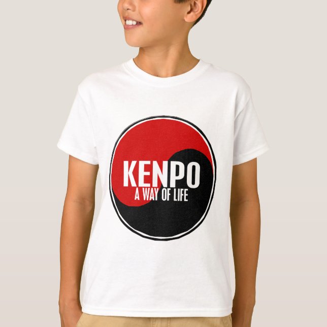 Camiseta Yin Yang Kenpo (Frente)