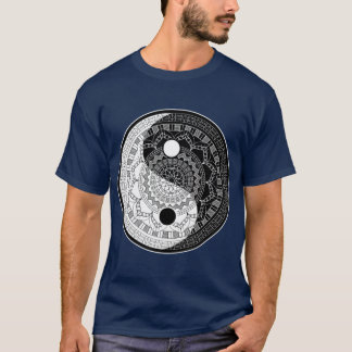 Camiseta Yin Yang Mandala - Geometria Sagrada