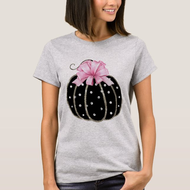 Camiseta Yin Yang Pumpkin T-Shirt (Frente)