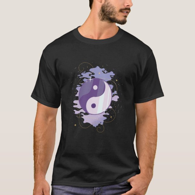 Camiseta Yin Yang Symbol Mystic Balancing Spiritual Symboli (Frente)