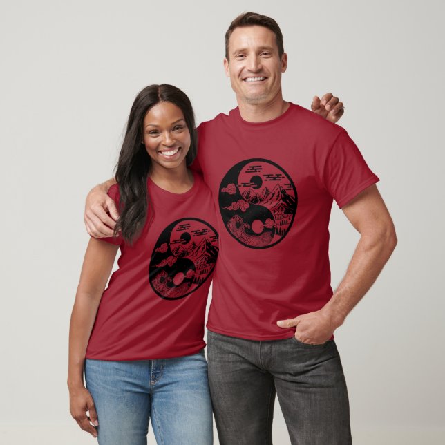 Camiseta Yin Yang T Shirt (Unissex)