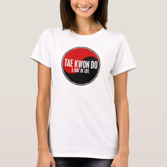 Camiseta Yin Yang Tae Kwon faz 1 (Frente)