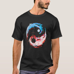 Camiseta Yin Yang Tai Chi Medita Harmônica e Fria em Mo