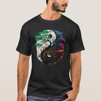 Camiseta Yin Yang Tree of Life