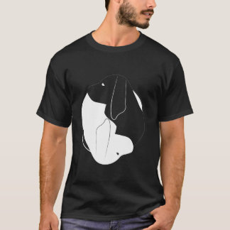 Camiseta Yin Yang Treeing Walker Coonhound Encantado Símbol