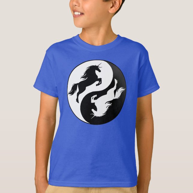 Camiseta Yin Yang Unicorn Shirt (Frente)