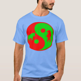 Camiseta Yin Yang urso bull trading Premium2099