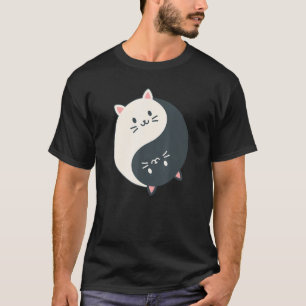 Camiseta Yin Yoga Zen Cute Cats para Yoga 2