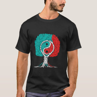 Camiseta Ying e Yang Trees China - Símbolos Chineses